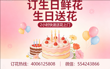 齐齐哈尔龙江县订生日鲜花生日送花